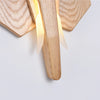 Wandlampe Holz Design