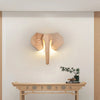 Wandlampe Holz Design