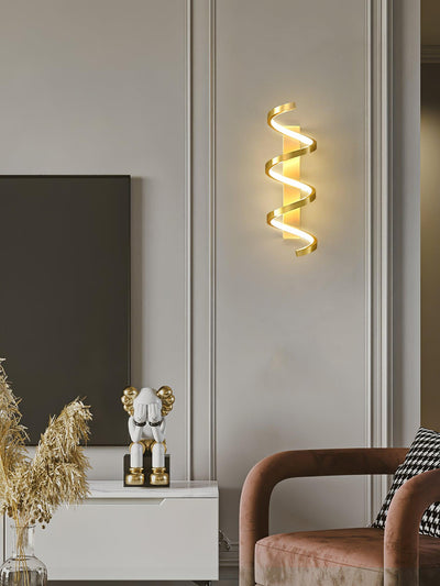 Spiral Wall Light