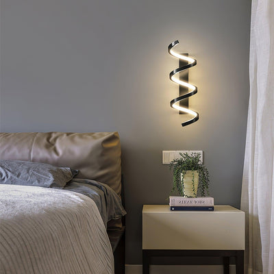 Spiral Wall Light