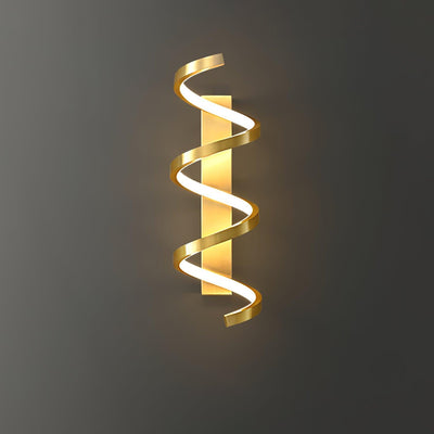 Spiral Wall Light