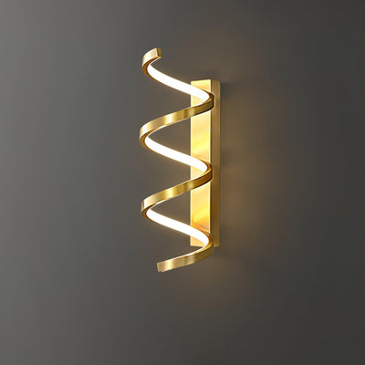 Spiral Wall Light