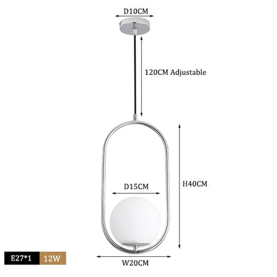 Hängende Deckenleuchte Led